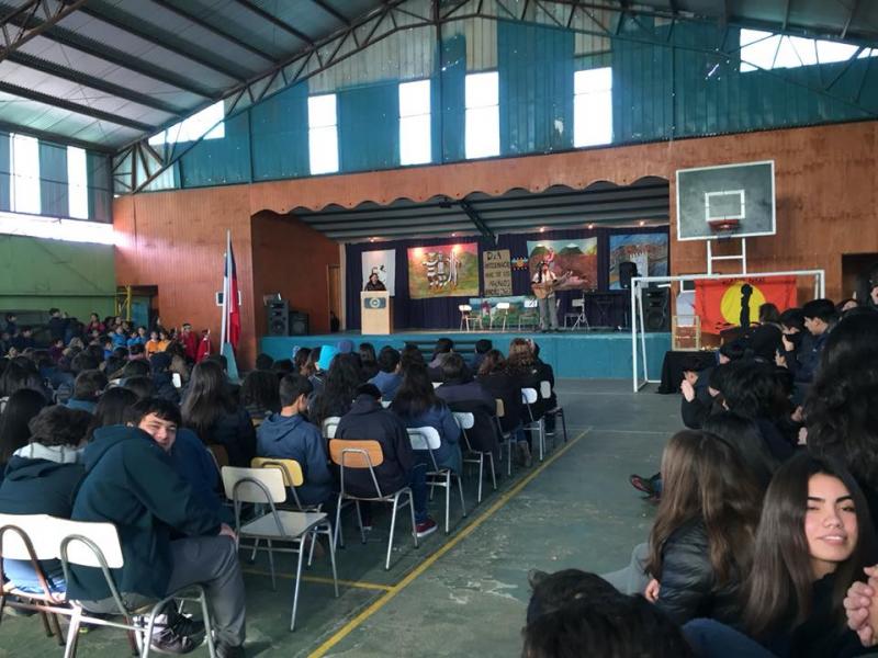 Acto día del alumno Colegio Particular Gabriela Mistral de Rancagua
